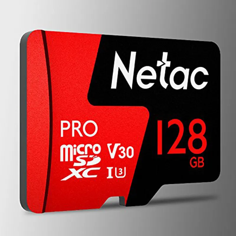 Карта памяти Netac Microsd P500 Pro 128 ГБ класс 10 microSDXC V30 U3 оптовая продажа 2018 новая флеш