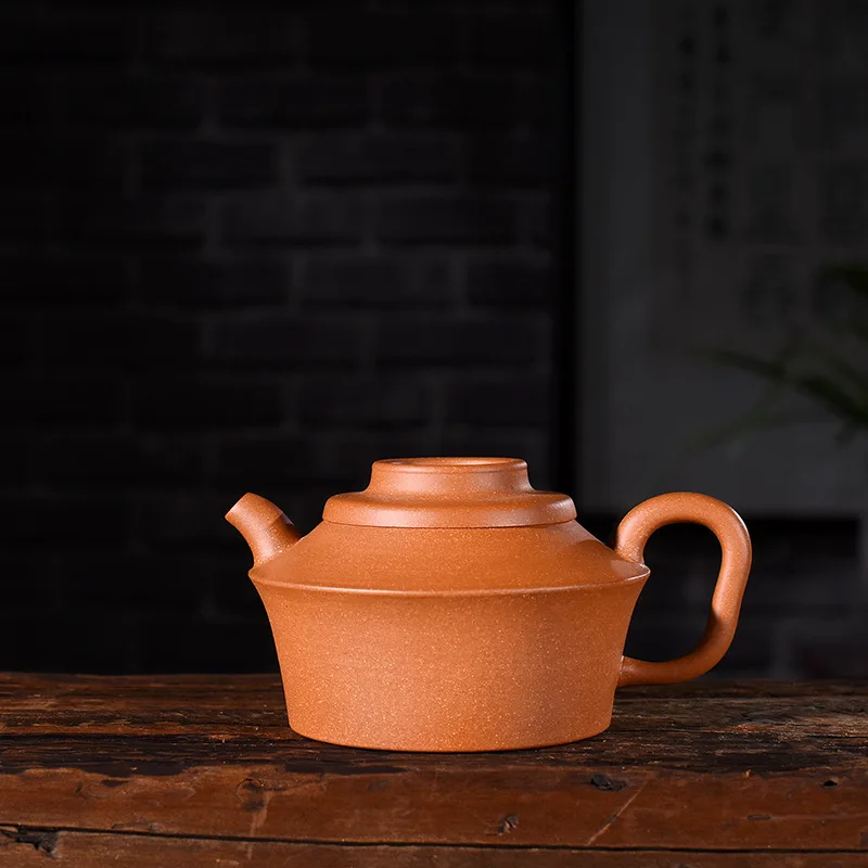 

250ml Genuine Yixing Zisha Tea Pot Famous Handmade Raw Ore Section Mud Xubian Teapot Kung Fu Tea Kettle Free Shipping