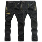 Мужские брюки LoClimb, летние эластичные брюки для походов, походов и активного отдыха, AM119