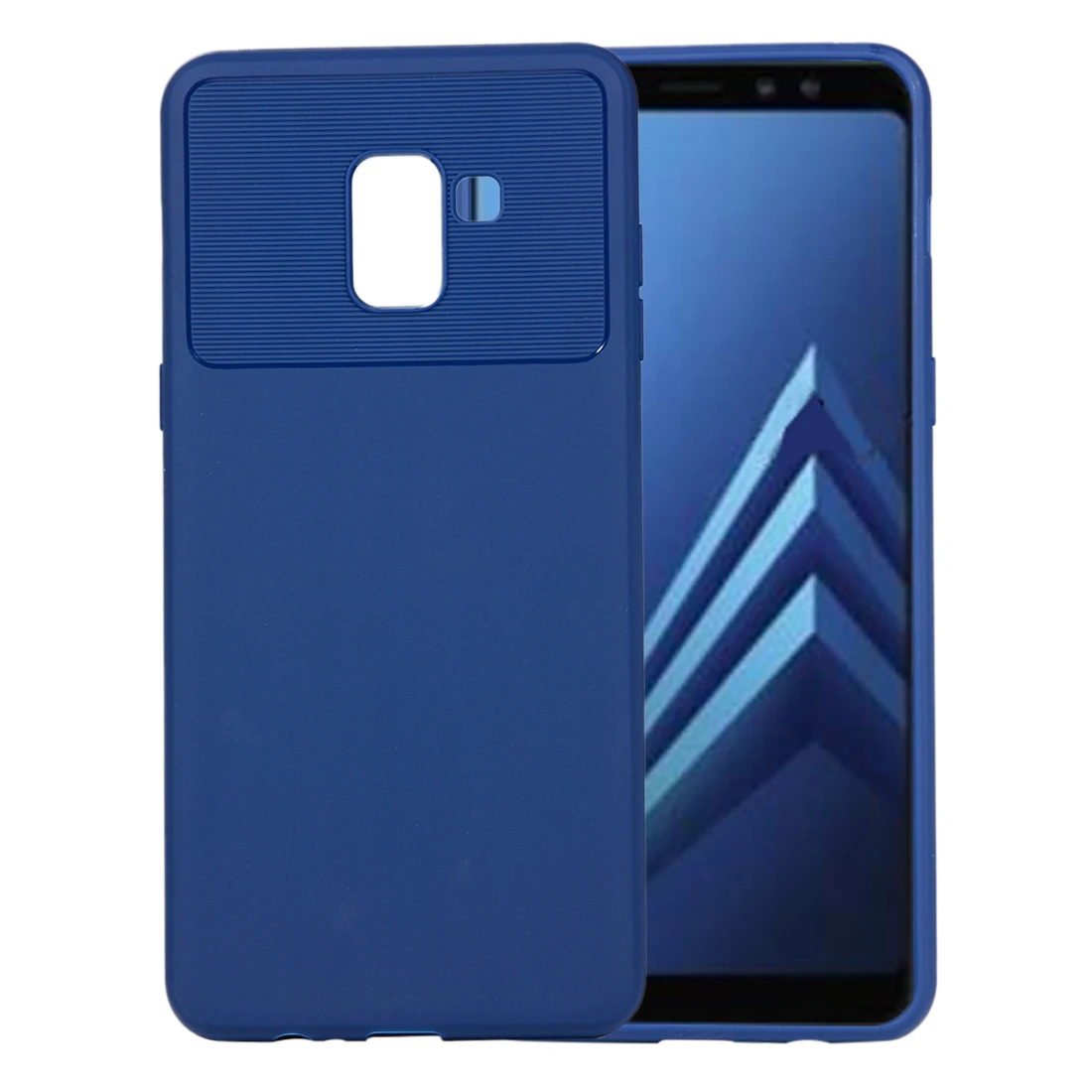 TPU for Samsung Galaxy A8+ 2018 SM-A730N Case Carbon Fiber Texture Design Shockproof Cover For A8 Plus SM A730N A730F / DS | Мобильные