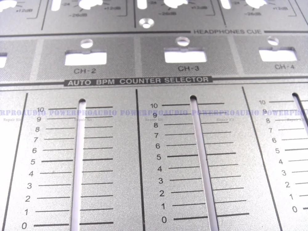 Основная Лицевая панель DNB1075 Fader DAH2100 DAH2448 Сменные пластины для Pioneer DJM600|Аксессуары