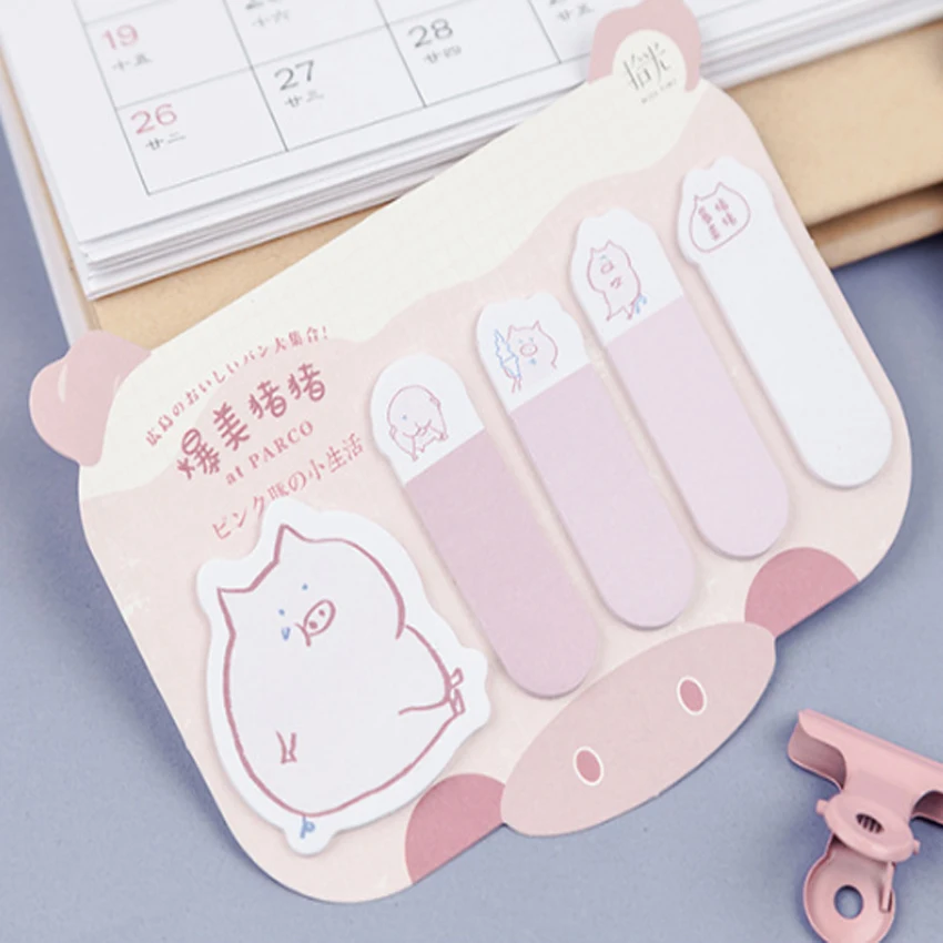 30 шт./партия Kawaii Pig Wish Series memo pad украшение блокнот самоклеющиеся N Times Липкие заметки школьные канцелярские товары