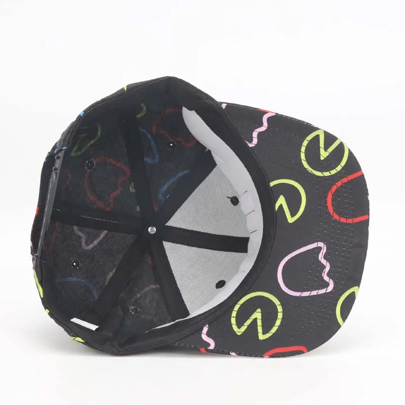 Pacman Snapback хип-хоп кепка и Кепка модная Регулируемая Кепка призрак и Pac-Man вечерние бейсболки для танцев