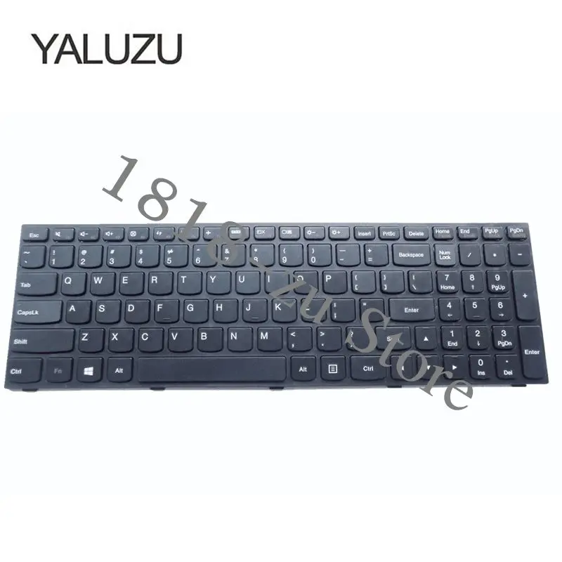 YALUZU английская черная клавиатура для Lenovo G50-80 80SE 80L0 80E5 G50-80AT-IFI G50-70m 80DY | Компьютеры и