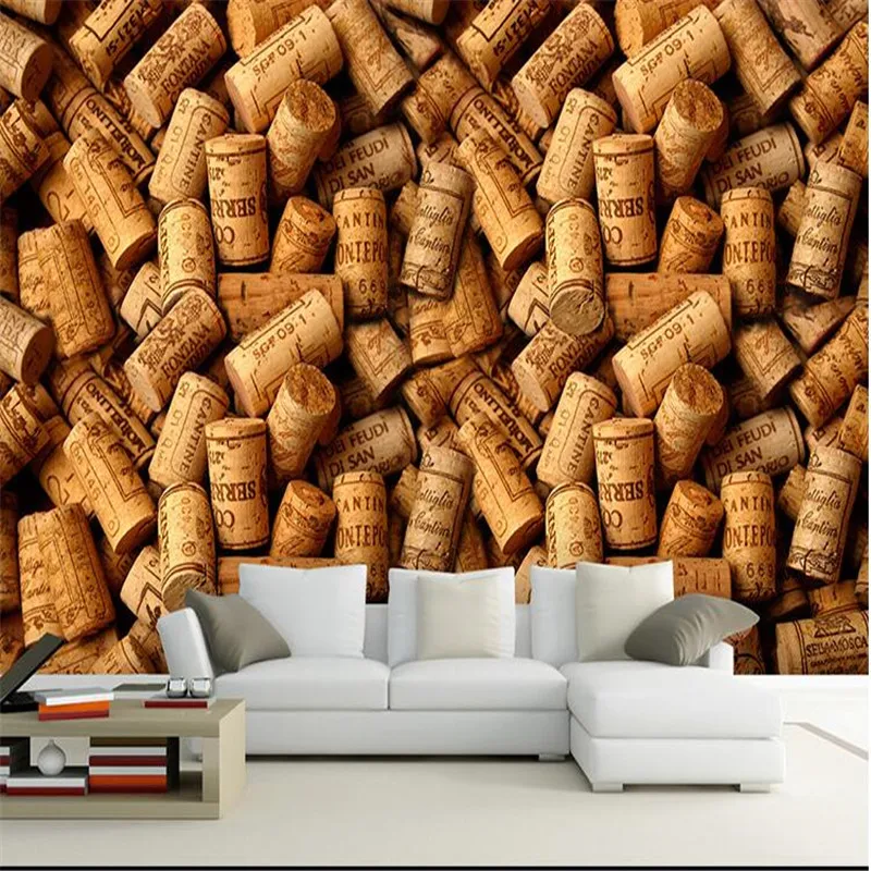 Объемные Большие Настенные обои beibehang роспись HD кофе желтая коробка ощущение