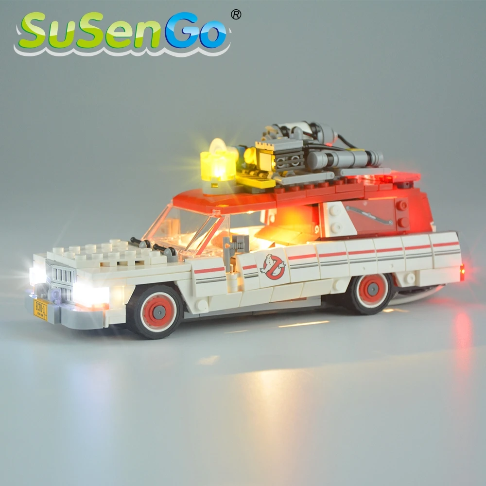 SuSenGo светодиодный светильник комплект для 75828 Ecto 1 & 2 Ghostbusters совместим с