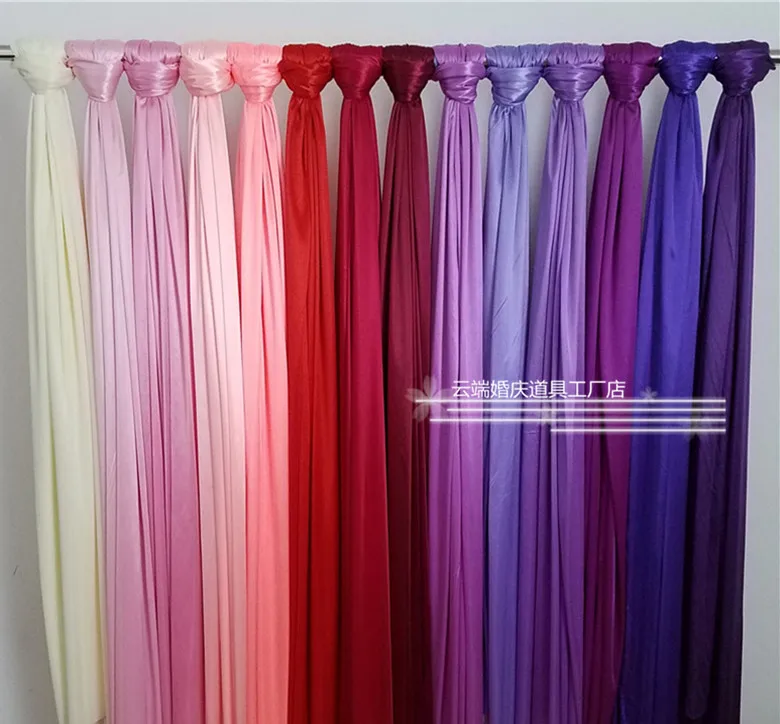 Высококачественная ткань из ледяного шелка перламутровая газовая занавеска