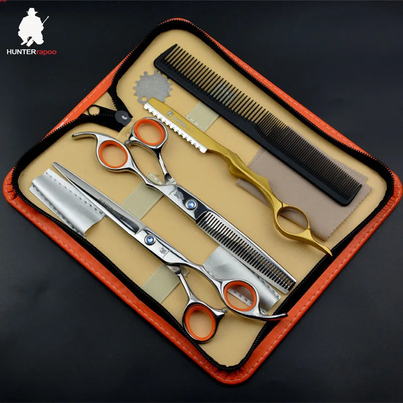 

Набор ножниц HT9138 7 дюймов из нержавеющей стали для парикмахерских салонов, ножницы для парикмахерской, стрижка, тонкая машинка для стрижки, триммер, Стайлинг