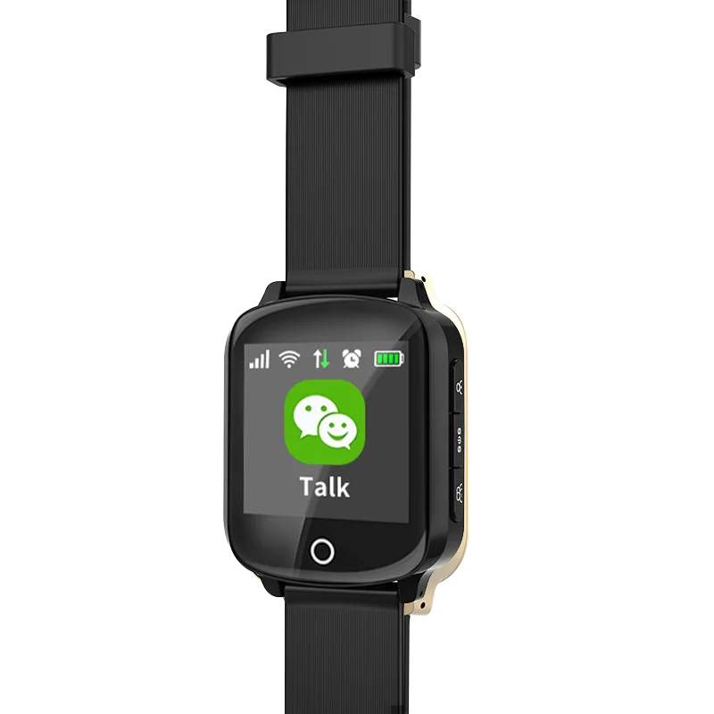 Gps трекер для пожилых людей D200 IP68 Водонепроницаемый GPS + LBS Wifi мини в режиме