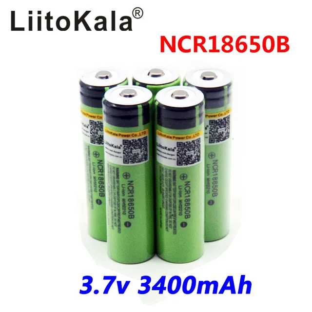 LiitoKala 2018 оригинальный аккумулятор 18650 3400 мАч PCB Protegido 3 7 В литий ионный Rechargebale Para