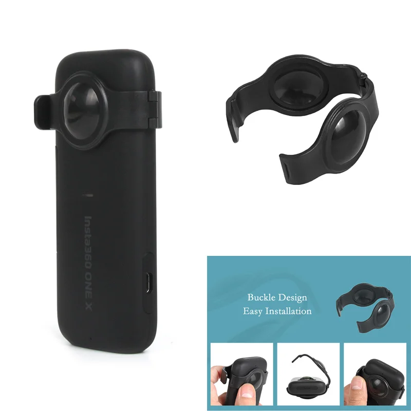 Защитная крышка объектива рыбий глаз для Insta360 One X защитный чехол камеры Insta 360