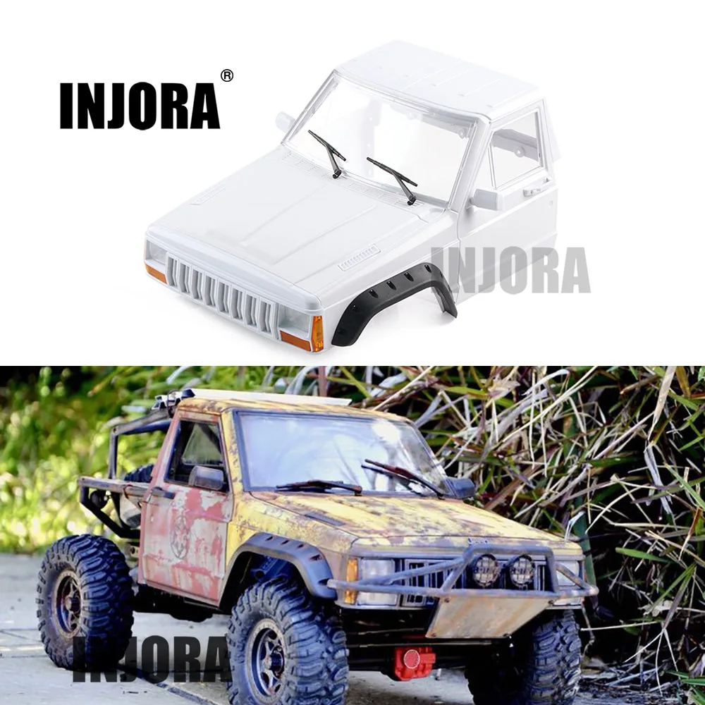 INJORA RC автомобиль Cherokee Головка звукоснимателя часть корпуса для 1/10 RC Гусеничный осевой SCX10 90046 90047 D90