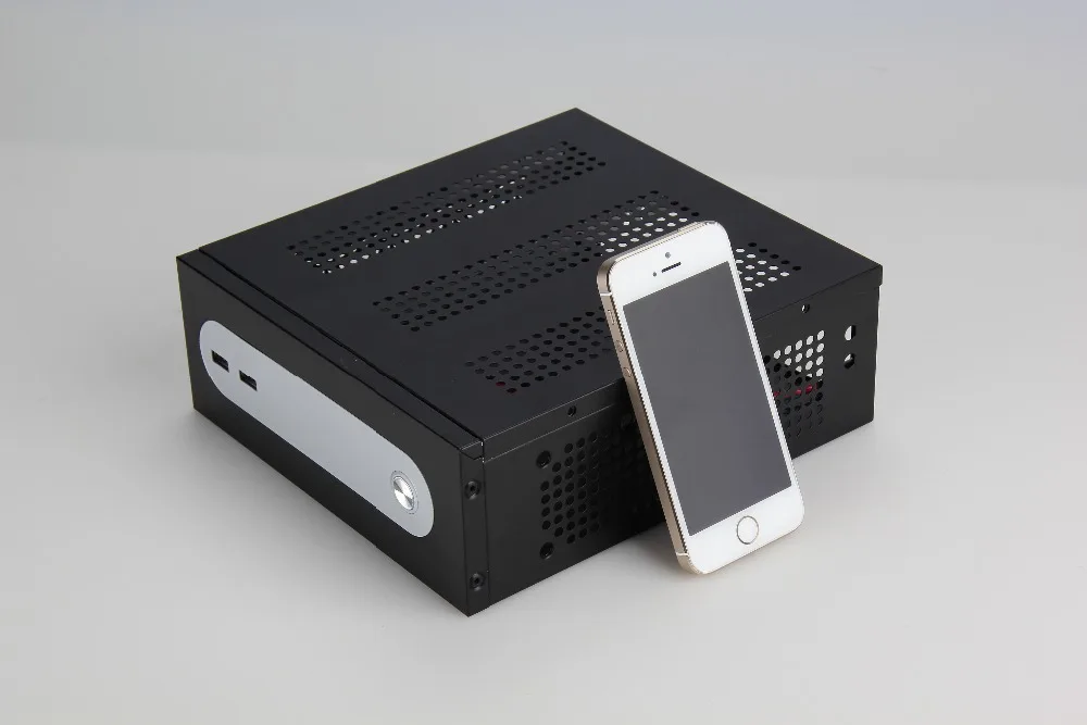 Компьютерный корпус Realan G3 Mini ITX с блоком питания 2 5 HDD 3 6 COM SGCC 0 мм ITX|itx chassis|computer