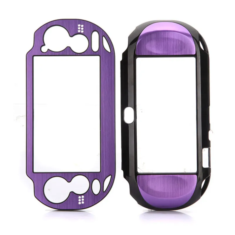 Фиолетовый алюминиева кожного покрова защита жесткий защитный чехол оболочки