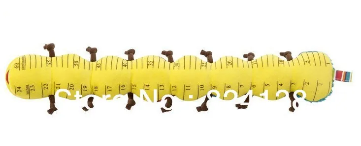 Бесплатная доставка Очень популярные красочные музыкальная Inchworm мягкий