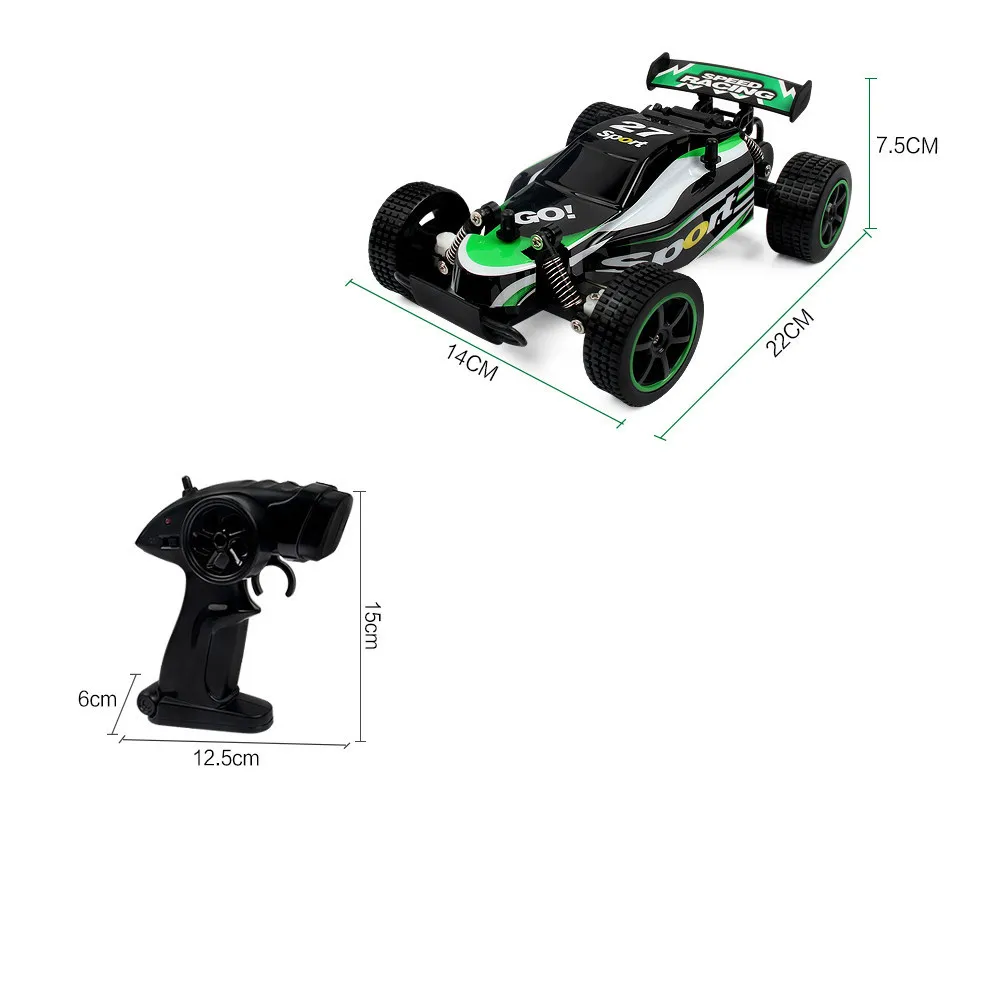Возмещение ущерба 1:20 2 4 г 2WD Радиоуправляемый автомобиль радио Управление