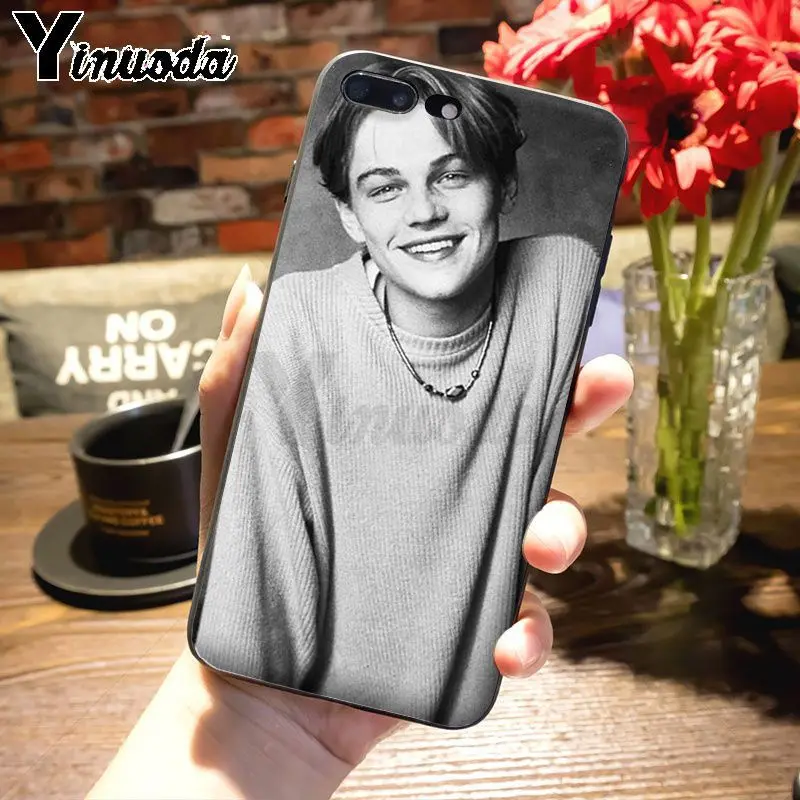 6 Yinuoda Leonardo DiCaprio young Super Star Топ детальный чехол для телефона для iPhone 7plus 6S 7 8 8Plus X xs max xr 5S 11pro чехол - Цвет: 6