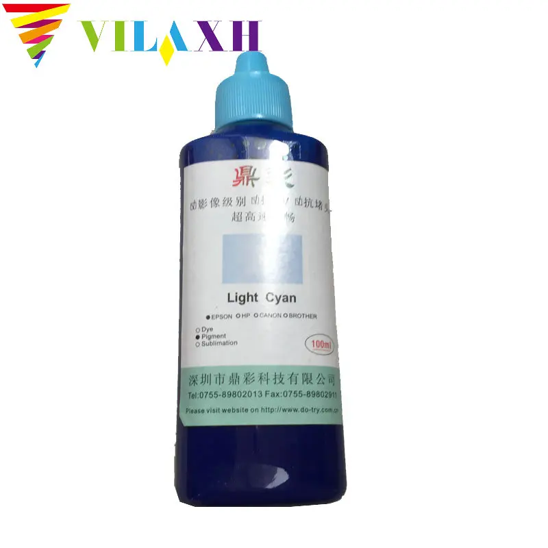Vilaxh 9 цветов 100 мл/флакон универсальные пигментные чернила для Epson Sure Color P600 P800 Stylus