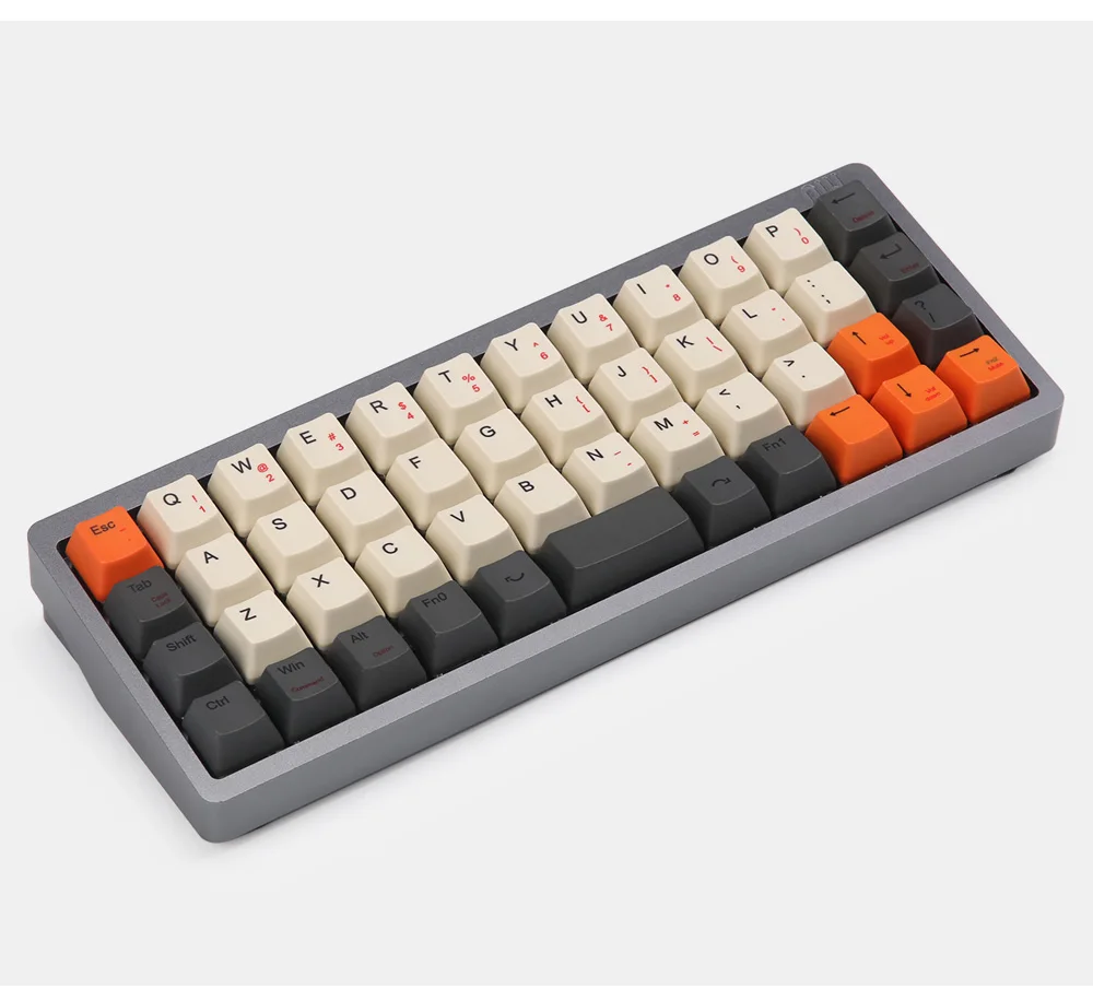KBDfans NIU 40 Dye-subbed OEM профиль колпачки для 40% макета cherry mx механическая клавиатура