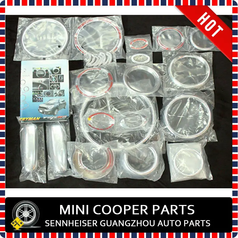 Совершенно новый x31 для BMW New MINI R60 COOPER хромированный чехол салона с полностью