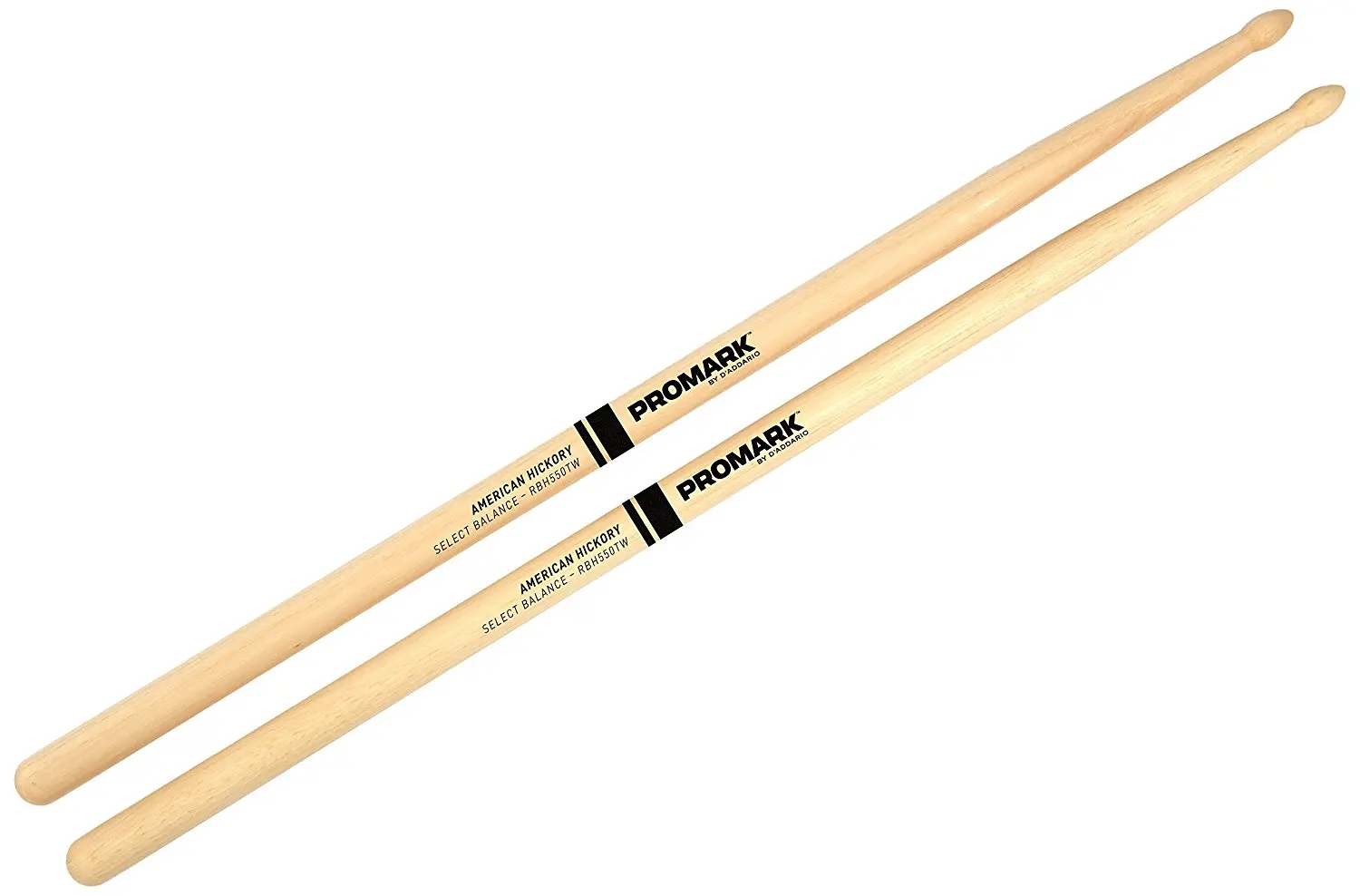 Promark от D'addario выберите баланс вперед/отскок баланс Американский Hickory барабанные палочки 5A/5B, деревянный наконечник слеза падение
