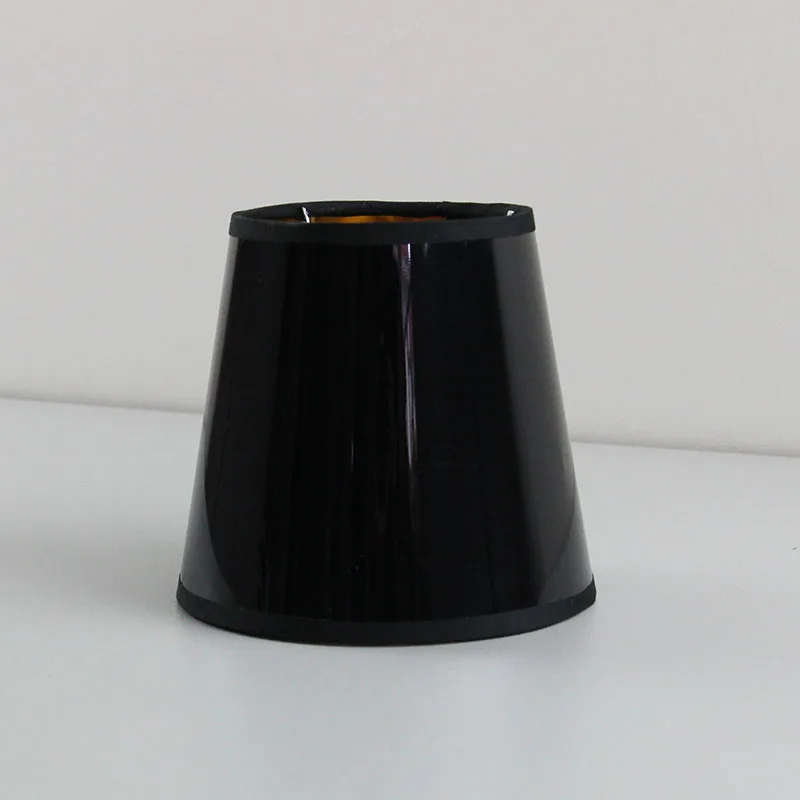 2 шт. современные модные черные Светоотражающие пластиковые крышки для ламп ПВХ