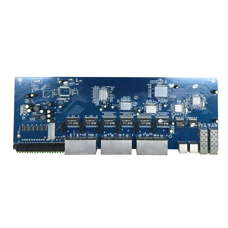 PO power pin IEEE802.3af/at активный poe коммутатор 24 порта 1U 19 &quotrack mount Электропитание сеть 400