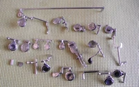 new flute repair parts nickel plated keys