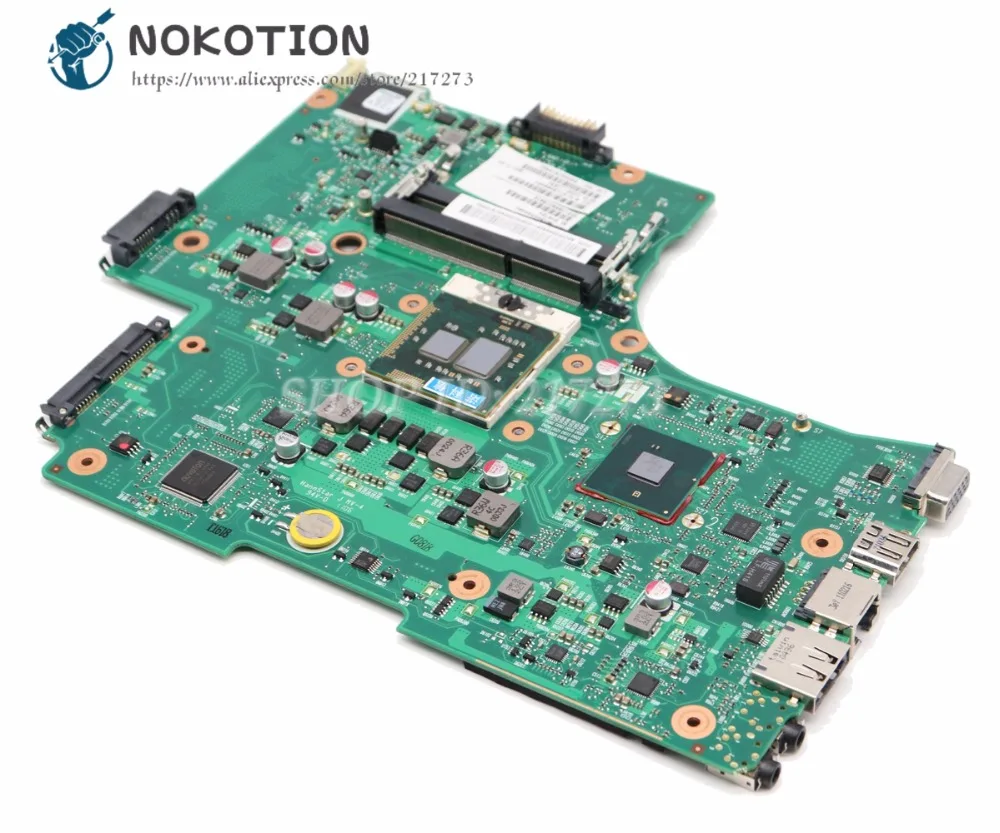 NOKOTION V000218080 V000218010 основная плата для Toshiba Satellite L650 L655 материнская плата для ноутбука HM55 UMA MB DDR3 Бесплатный процессор