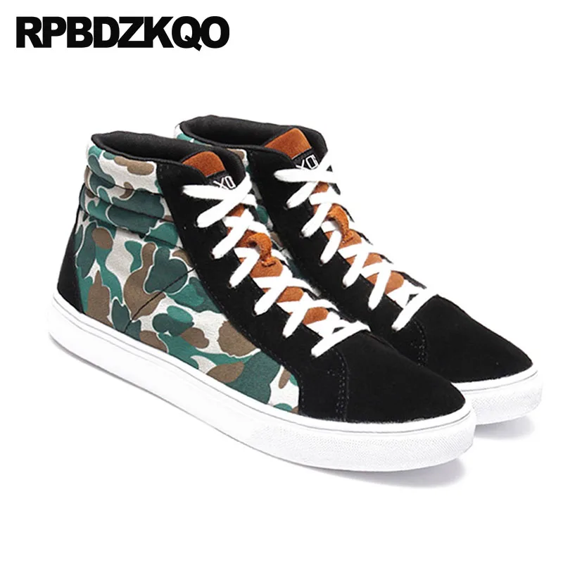 47 замшевые кроссовки мужская обувь в стиле хип-хоп Повседневные высокие холщовые