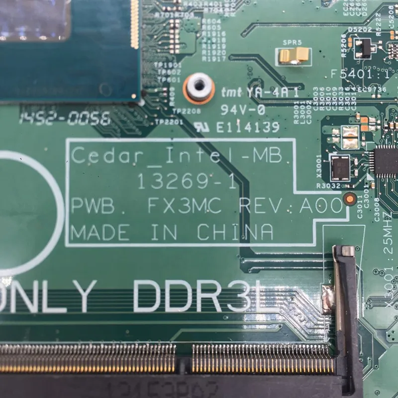 Материнская плата для ноутбука 3542 3543 3442 3443 08311 в PWB FX3MC REV A00 SR215 3205U DDR3 100% полностью