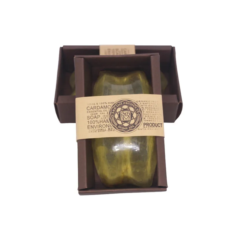 Органическое мыло с жасминовым порошком ручной работы увлажняющее Отбеливающее