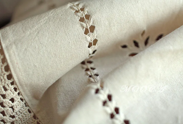 Деревенский хлопок искусственный кружевная кисточка 45x150 см украшение вязаная