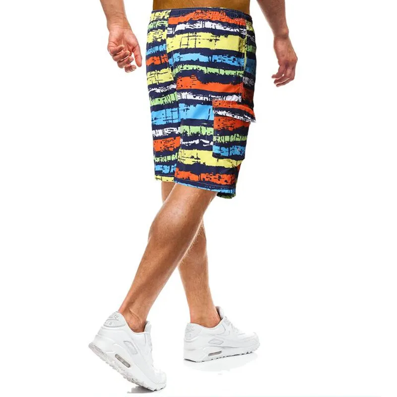 Men's shorts beach fast dry casual surf camouflage print men's fashion loose-fitting | Мужская одежда