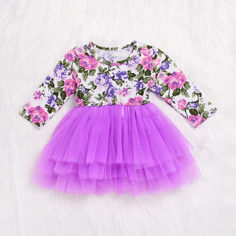 UK New Casual Lovely Kids Baby Flower Girls Dresses Bow Xmas Tulle Tutu Dress Princess Party Wedding Gown | Детская одежда и обувь