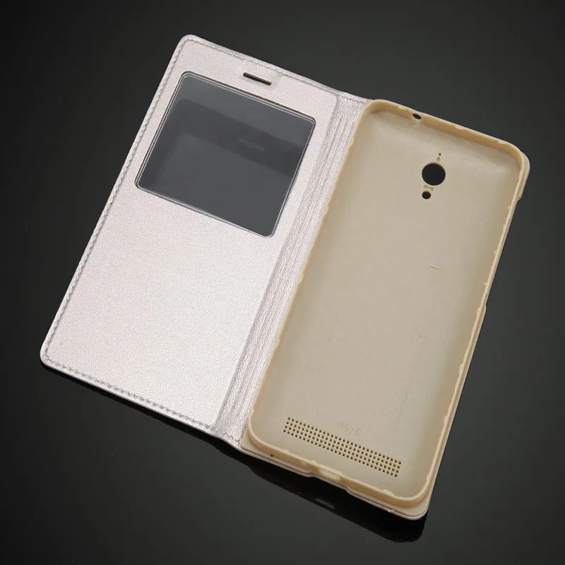 Модный Роскошный чехол с окошком для Asus Zenfone C ZC451CG мягкая задняя крышка из