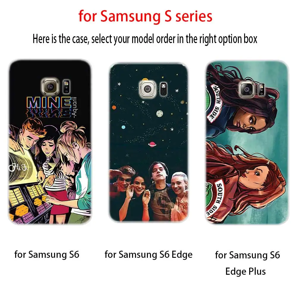 Мягкий силиконовый чехол для Samsung S30 S20 S11 S10 S9 S8 Plus lite 11e 10e Uitra S7Edge Riverdale South Side Serpents |