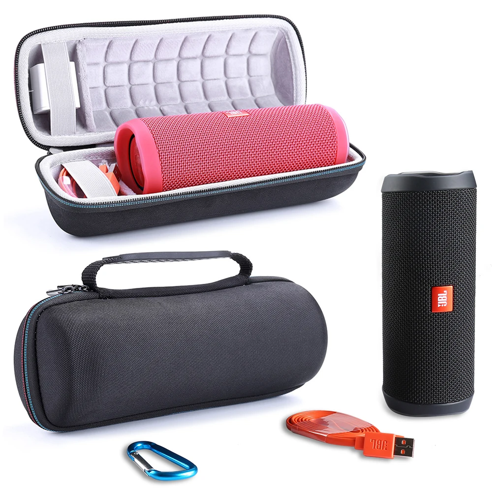 Жесткий чехол Hangrui из ЭВА, чехол на молнии для переноски динамиков, чехол-накладка для JBL Flip 3/4, переносная Защитная сумка для динамиков Bluetooth, 2019
