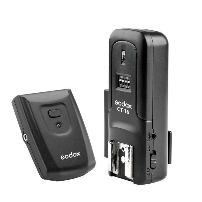 Godox FC-16 Wireless 2.4GHz 16 Channels Shutter Release Flash Trigger for Canon and Nikon D5100 D90 D7000 D7100 D5200 Cameras |