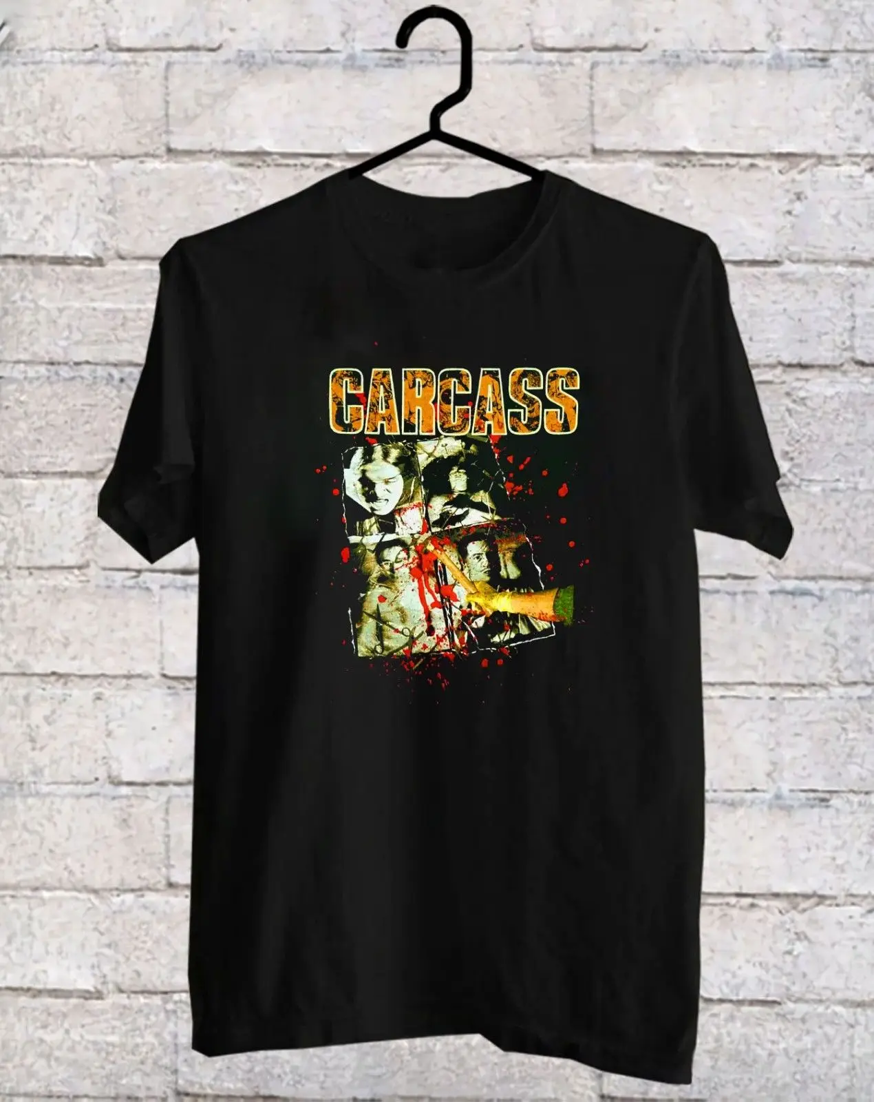 Тушка некротизм черная футболка S 3XLT Shirt Забавный принт|Мужские футболки| |