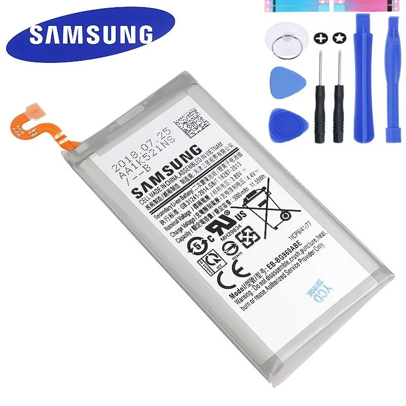 Samsung оригинальная замена Батарея EB BG960ABE для samsung GALAXY S9 G9600 SM G960F G960 3000 аккумулятор