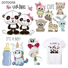 Нашивки ZOTOONE на одежду, термопереводные наклейки в стиле панк с надписью сделай сам