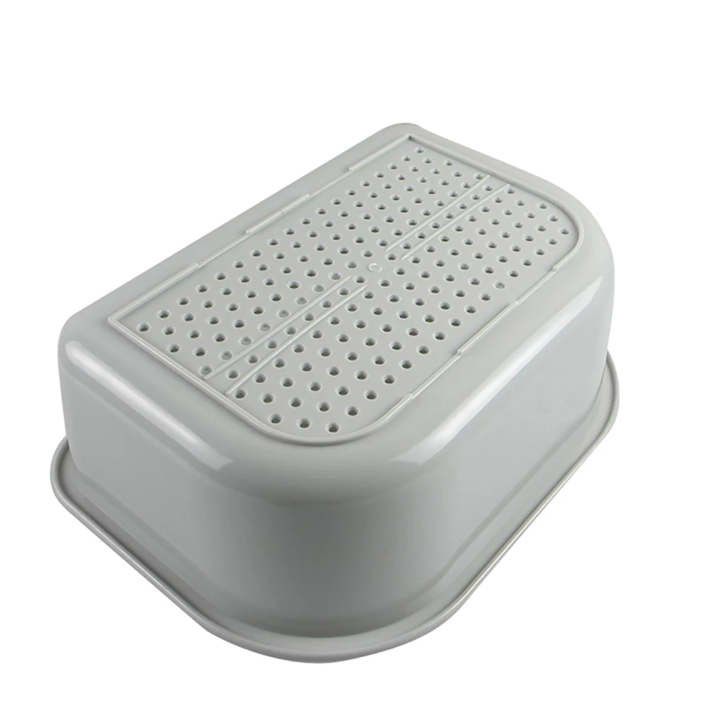 Talea Популярные лоток PP материал Пластик кухонные фрукты овощи блюдо для слива