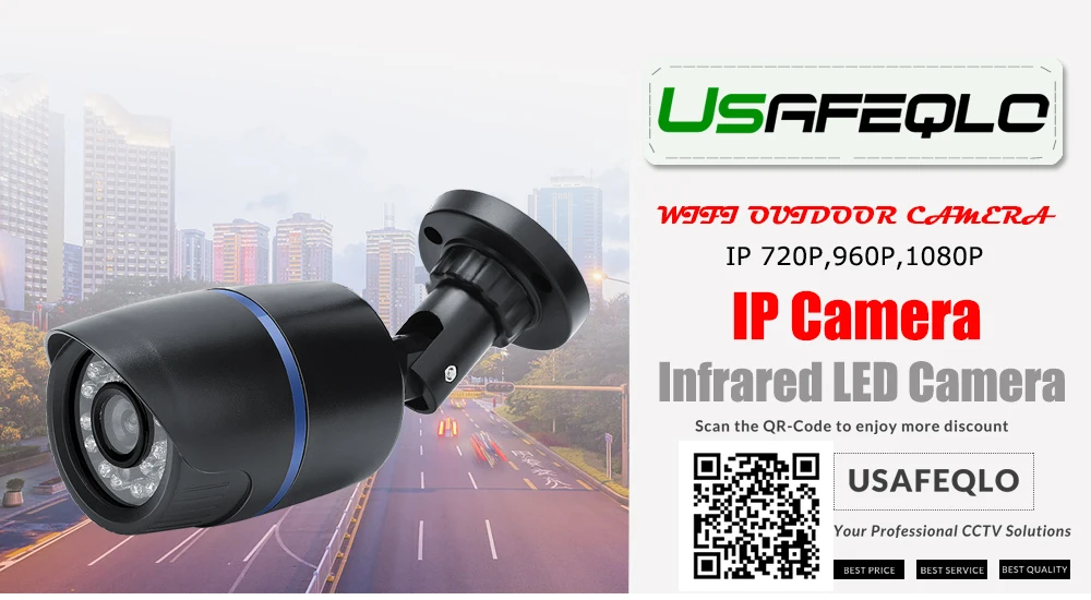 USAFEQLO широкоугольная 2,8 мм уличная IP камера PoE 1080P 960P 720P металлический корпус ONVIF безопасности водонепроницаемая IP камера CCTV RTSP XMEYE