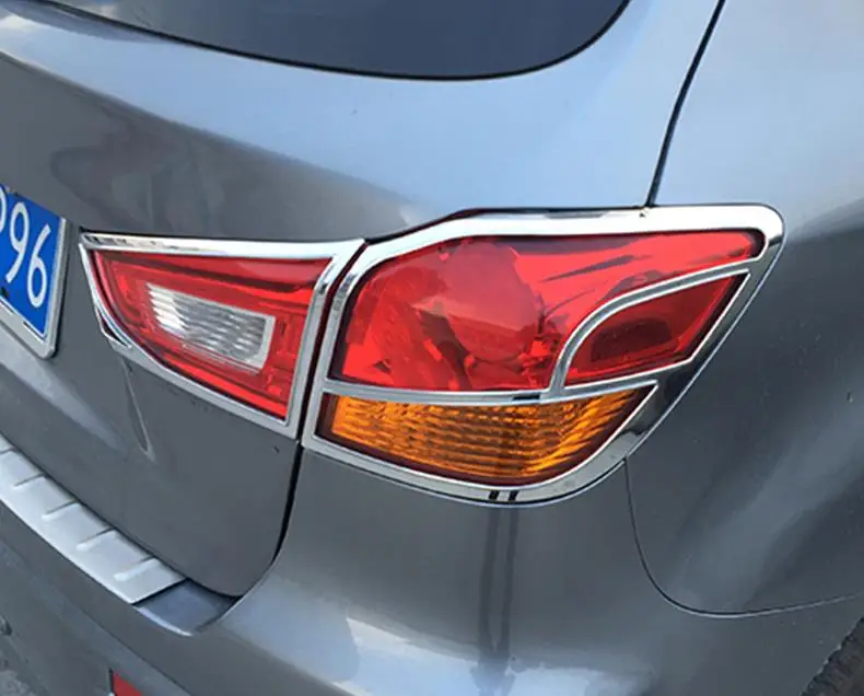 ABS Хром Задняя фара крышка для 2011-2016 Mitsubishi ASX автомобильный Стайлинг | Автомобили и
