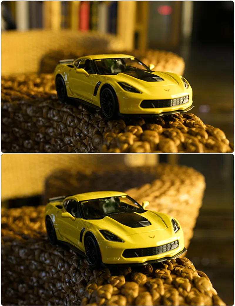 Модели автомобилей из сплава в масштабе 1:24 игрушечные машинки с высокой