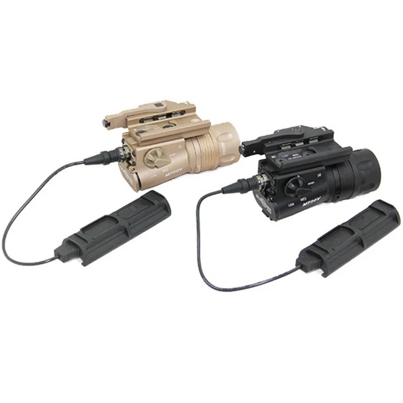 Страйкбол CQC Тактический M720V светодиодный светильник разведчик с креплением QD