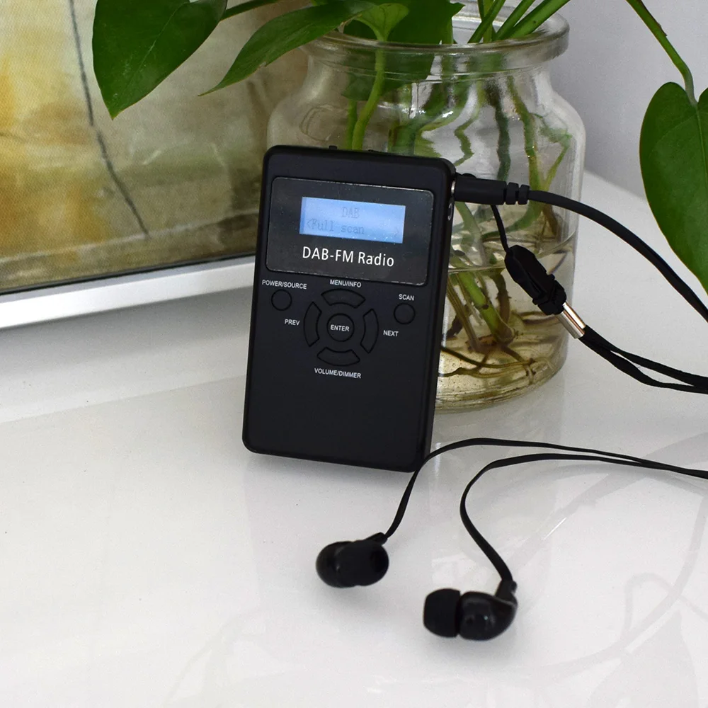 ThundeaL цифровой DAB радио приемник портативный fm RDS Радио Карманный 1 2 &quotэкран