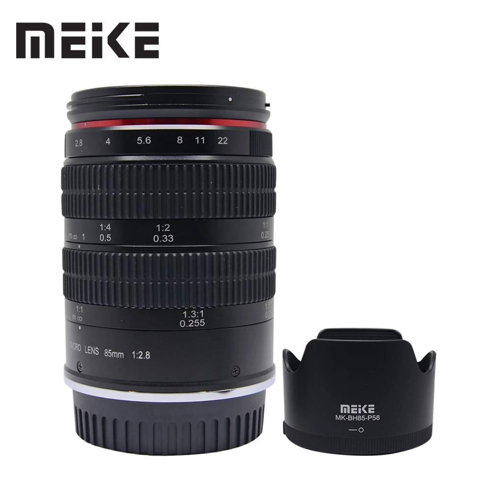 Meike 85 мм f2.8 ручная фокусировка полная Рамка Средний телефото 1 51 макрообъектив и