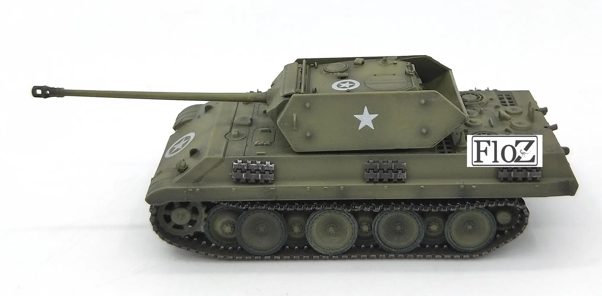 Дракон Второй мировой войны немецкий Ersatz M10s-Пантеры в маскировке 1/72 Танк модель